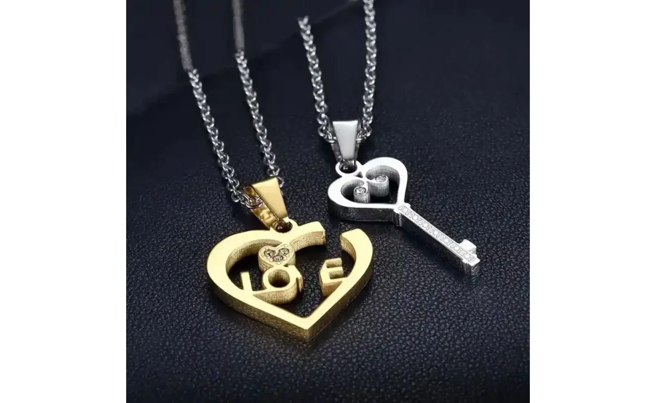 2 Piece Joining Couple Pendants