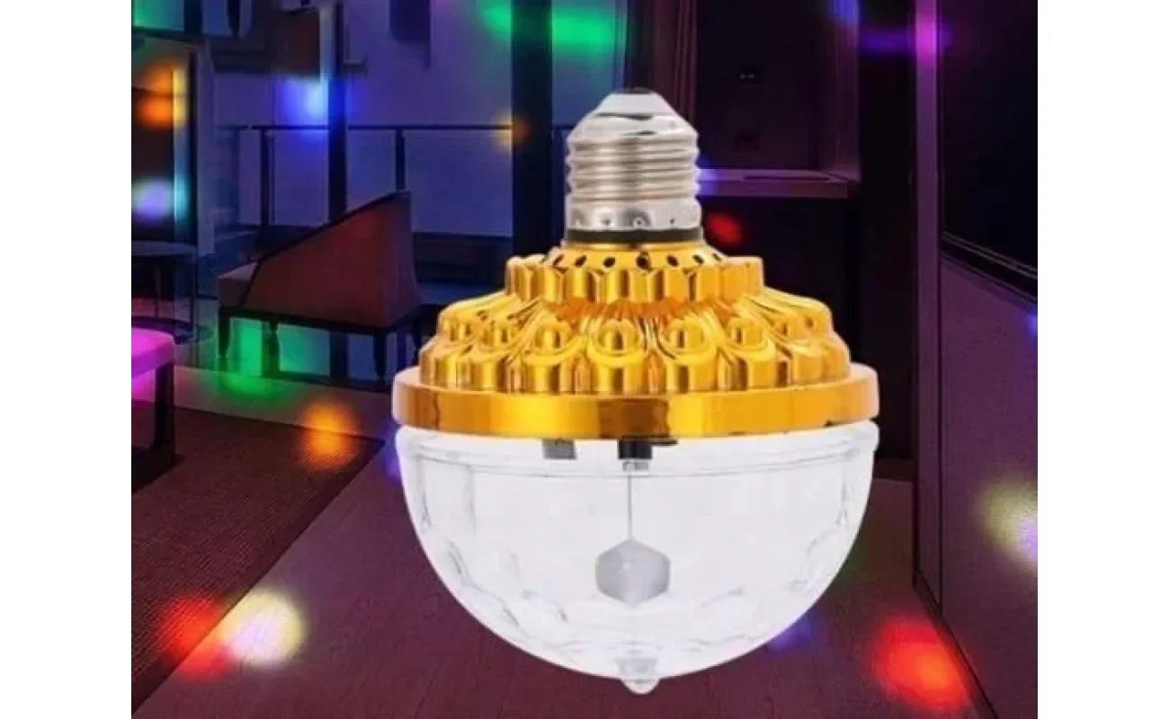 Bd Rotating Magic Ball Light With Lamp Holder Set