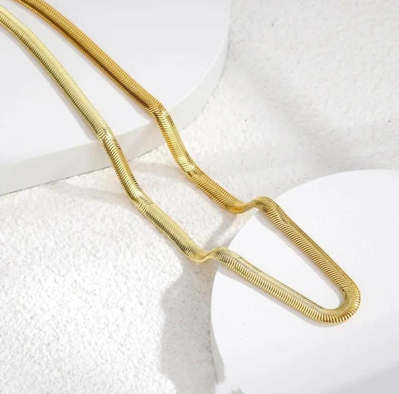 4857173170.jpeg Men's Golden Snake Chain