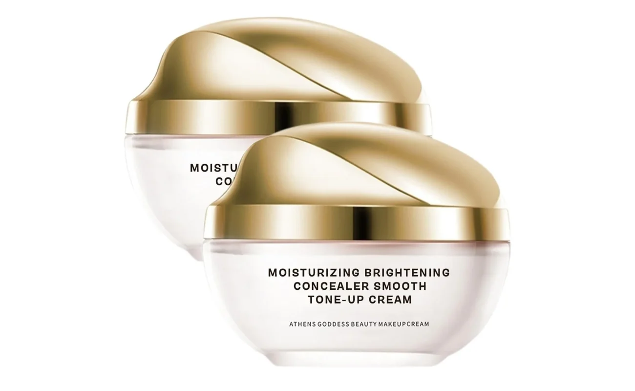 Moisturizing Brightening Concealer Smooth Tone Up Cream 100gm (Pack of 2)