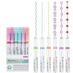 Stamp Pen Liner Pen Roller Type 6 Design And Pack Of 6 Color 6