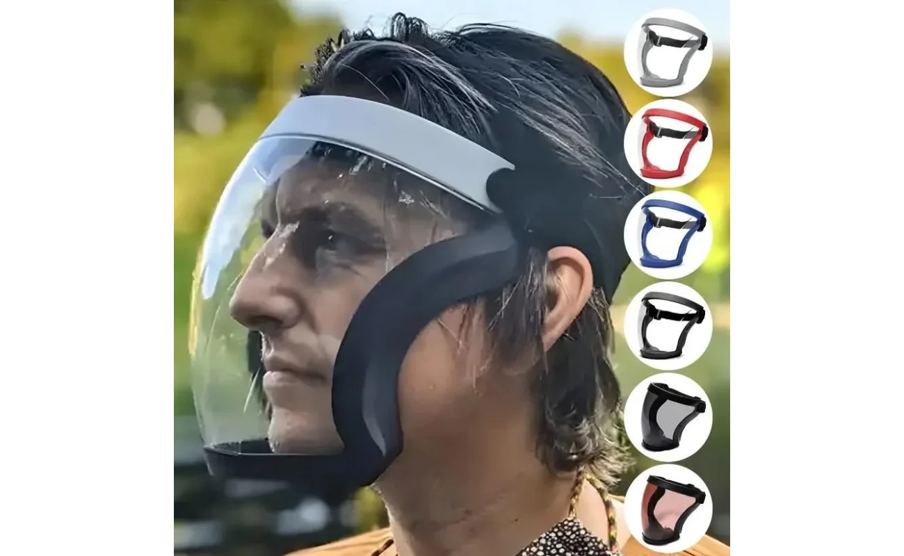 Full Face Anti Fog Transparent Face Mask