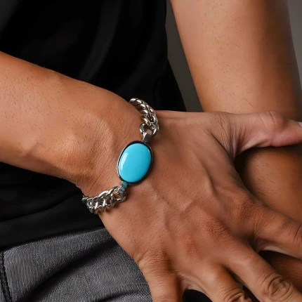 Silver Plated Bracelet for Men
