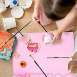 Silicone Craft Mat For Painting Play Doh And Clay For Kids