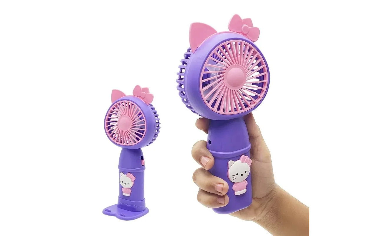 Portable Handheld Fan With Light
