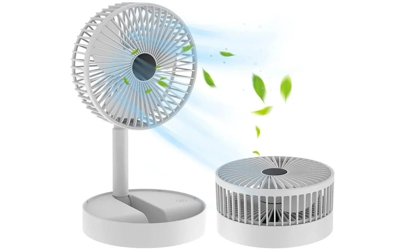 Powerful Rechargeable High Speed Table Desk Fan for Home