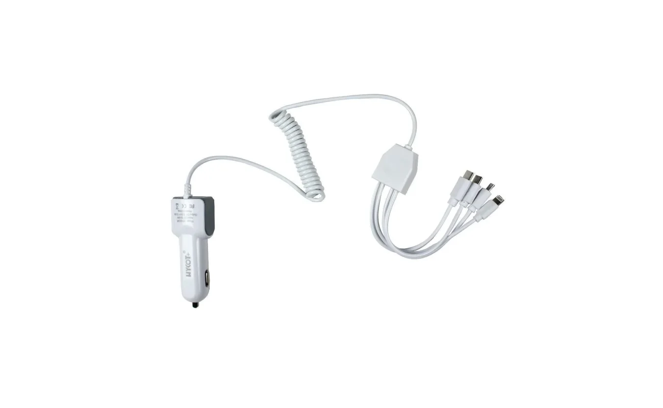 4 In 1 Multi Pin Car Charging Cable