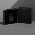 Ram Baan Microcarved Tag Necklace for Men – Black Alloy Pendant with Chain – Spiritual Casual Wear Jewellery, ram baan necklace, ram baan pendant, tag necklace for men, black chain pendant for men, microcarved necklace, alloy pendant for men, casual wear necklace, men’s spiritual pendant, ram pendant for men, ram baan locket, ram naam necklace, black alloy pendant, trendy men’s necklace, hindu pendant for men, microcarved pendant, lord ram jewellery, spiritual tag pendant, men’s tag necklace online, alloy chain with pendant, ram jewellery for men