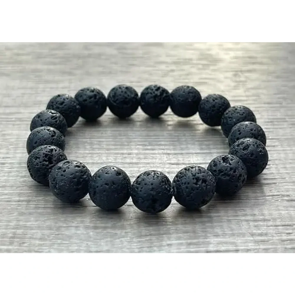 5557306160 Natural Lava Rock Bracelet | Real Volcanic Stone Beads for Energy, Grounding & Healing | Unisex Black Bracelet for Men & Women, lava stone bracelet, natural stone bracelet, men’s healing bracelet, black lava bracelet, energy bracelet for men, natural lava rock bracelet for men, real volcanic stone energy bracelet, black lava bead chakra bracelet, lava stone diffuser bracelet for essential oils