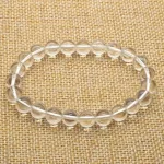 Majestic Crystals Clear Quartz Beaded Bracelet (Pack of 2) | Healing Crystal Stone Bracelet for Energy Balance, Clarity & Chakra Alignment | Unisex Wellness Jewelry, clear quartz bracelet, healing crystal bracelet, beaded bracelet for men and women, energy crystal bracelet, quartz beaded bracelet, clear quartz stone bracelet, clear quartz healing crystal bracelet pack of 2, unisex energy balancing crystal bracelet, spiritual wellness beaded bracelet, clear quartz for chakra alignment, clear quartz bracelet for emotional clarity and positivity