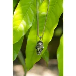 Ganesha Pendant With Snake Chain for Men | Silver Ganpati Locket Necklace | Casual Religious Pendant with Chain Combo, Ganesha pendant, Ganpati pendant for men, silver Ganesha chain, Ganesha locket, Ganesh pendant with chain, snake chain for men, Ganesha pendant with silver snake chain for men, Ganpati locket necklace for daily wear, stylish Ganesh pendant for men, silver alloy Ganesha chain combo, religious Ganesha necklace for gifting