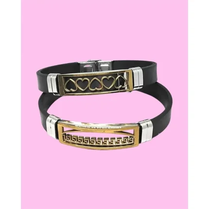 Fashionable Men's Silicone Wristband (Random Design) | Stylish Rubber Bracelet for Daily Wear | Assorted Colors | Lightweight & Durable, Men’s silicone wristband, stylish rubber band for men, men’s fashion band, silicone bracelet, fashionable silicone wristband for men, men’s casual rubber bracelet assorted design, silicone band for daily wear, men’s sports wristband India