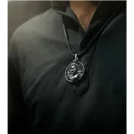 Hanuman Ji Pendant with Oxidised Silver Chain for Men – Heavy Alloy Religious Necklace for Daily & Festive Wear, hanuman ji pendant, hanuman chain for men, oxidised silver hanuman pendant, religious pendant for men, hanuman necklace, alloy hanuman chain, hanuman ji locket, spiritual jewellery for men, oxidised pendant with chain, hanuman pendant for daily wear, heavy hanuman pendant, hanuman accessories for men, men's devotional necklace, hanuman chain online india, spiritual pendant for boys, stylish hanuman ji pendant, hanuman locket chain combo, traditional hanuman necklace, oxidised silver chain with pendant, hindu pendant for men