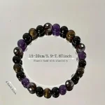 Natural Stone Protection Bracelet Combo | 12-Piece Elastic Beaded Gemstone Bracelets for Men & Women | Tiger Eye, Amethyst, Citrine, Black Tourmaline (Pack of 10), natural stone bracelet, crystal healing bracelet, protection bracelet, tiger eye bracelet, amethyst bracelet, unisex beaded bracelet, gemstone bracelet combo, chakra bracelet, black tourmaline bracelet, 12 piece natural stone bracelet set for men and women, multicolor elastic gemstone bracelets for protection and healing, beaded crystal bracelets for chakra balancing, tiger eye and amethyst protection bracelet combo, unisex adjustable healing stone bracelet pack